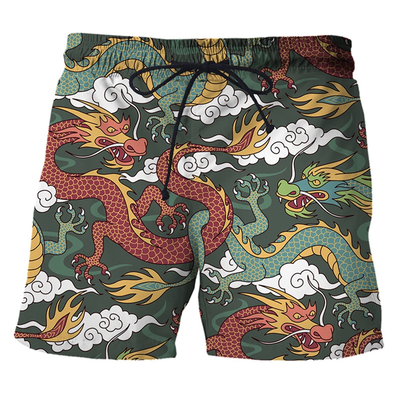 Erkekler için çin ejderha 3d b - Trunks Board Surf incelemesi ve fiyatı