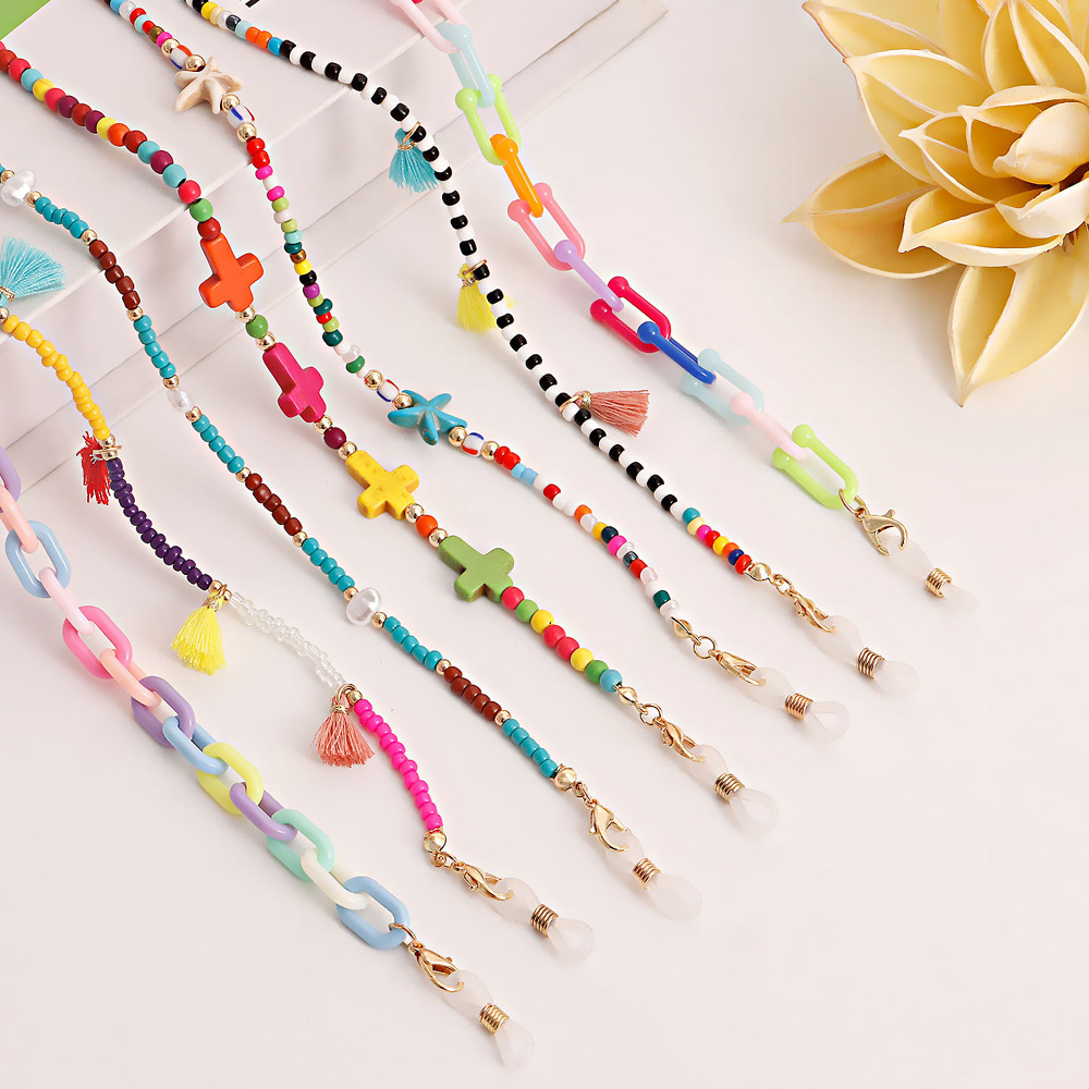 Yeni moda maskesi gözlük çift  - Sunglass Retainer Cord incelemesi ve fiyatı