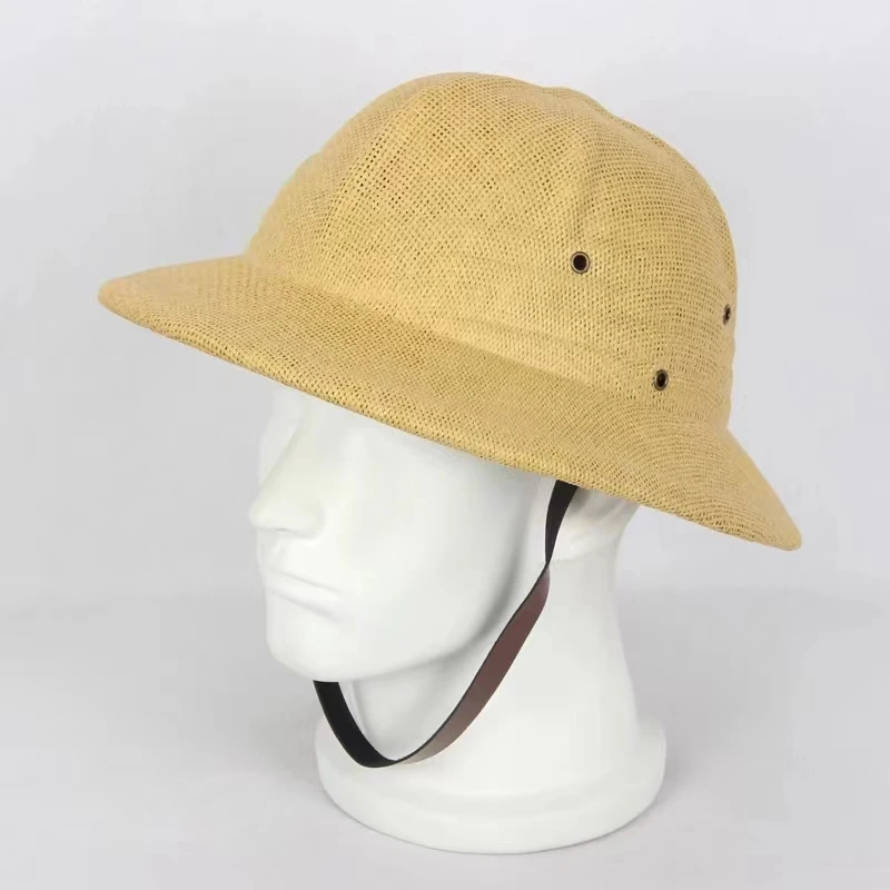 %100 Hasır Kask Şapkası Güneşl - Bucket Hat Straw incelemesi ve fiyatı