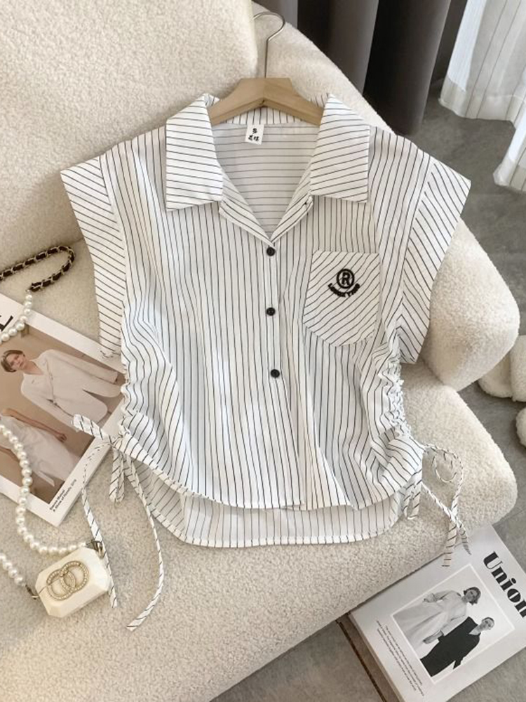 Jmprs Çizgili Mektup Gömlek Ka - Shirt Camp Collar incelemesi ve fiyatı