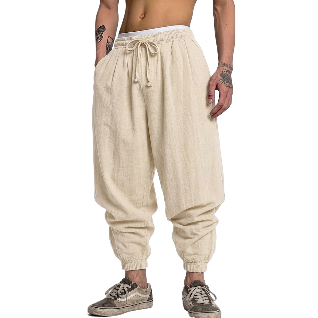 Kore Pamuk Keten Pantolon Sonb - Short Linen Drawstring incelemesi ve fiyatı