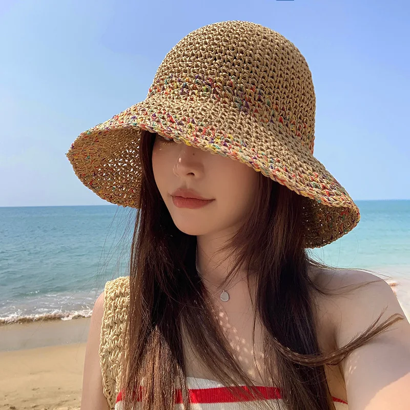 Yaz güneş şapkaları kadınlar i - Bucket Hat Straw incelemesi ve fiyatı
