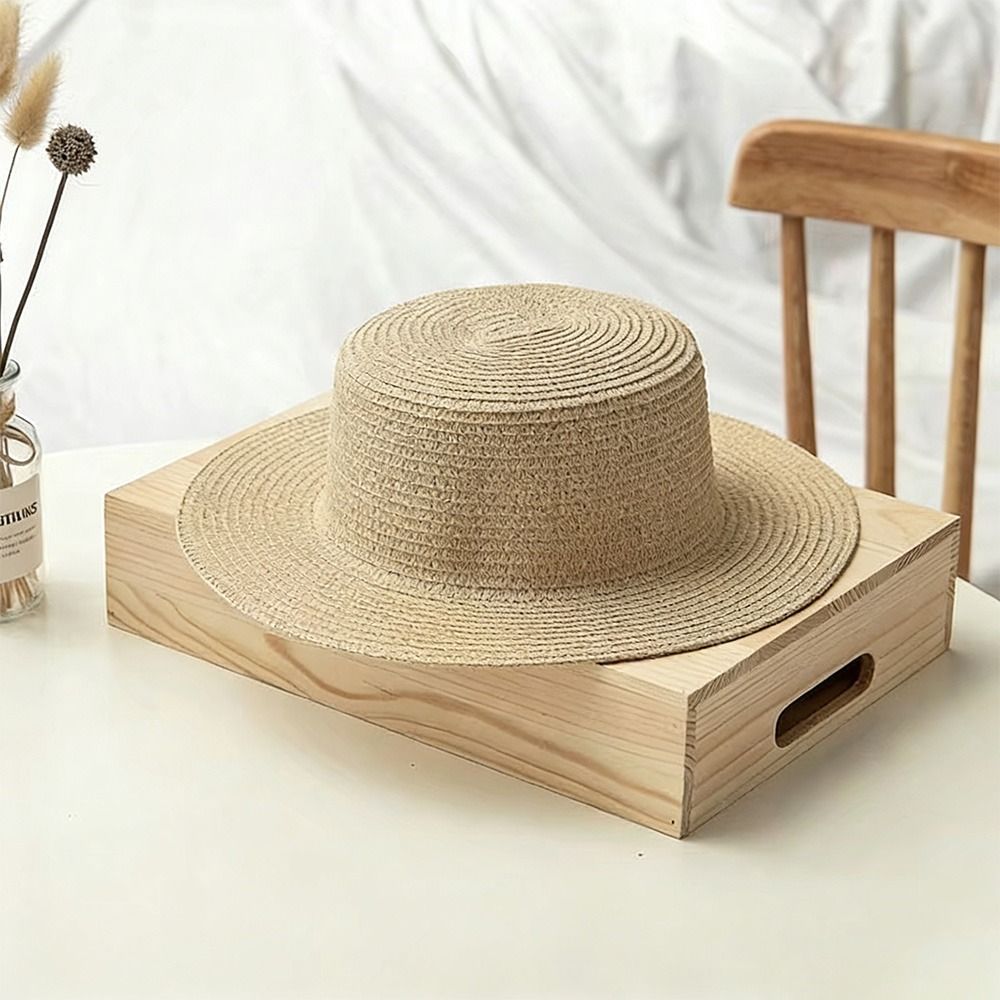 Moda geniş kenarlı hasır şapka - Bucket Hat Straw incelemesi ve fiyatı