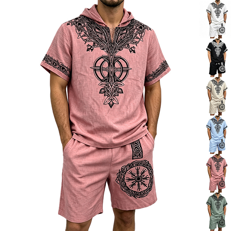 Erkekler Keten Görünümlü Vikin - Short Linen Drawstring incelemesi ve fiyatı