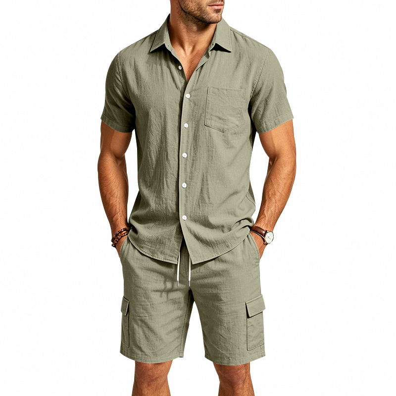 Erkekler Yazlık Amerikan Keten - Short Linen Drawstring incelemesi ve fiyatı